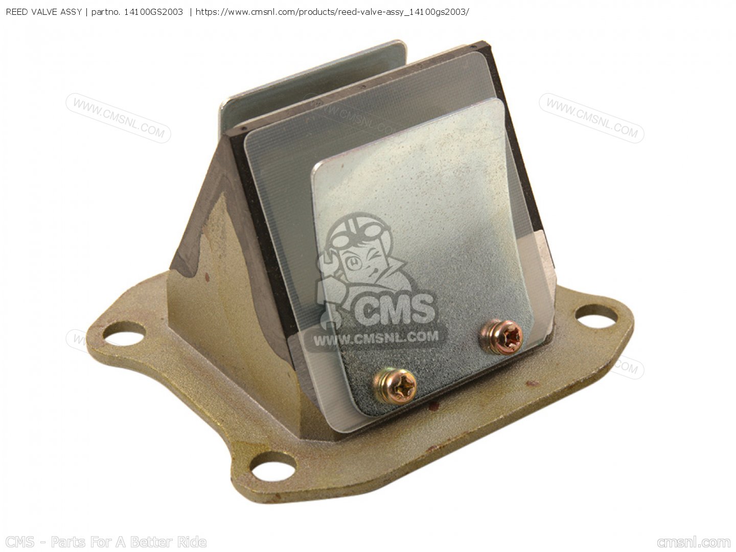 14100GS2003 Reed Valve Assy Honda buy the 14100GS2003 at CMSNL