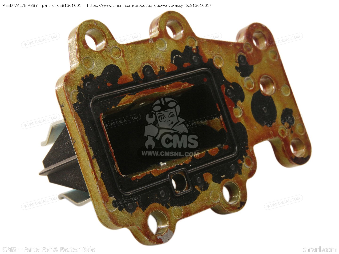 6E81361001: REED VALVE ASSY Yamaha - buy the 6E8-13610-01-00