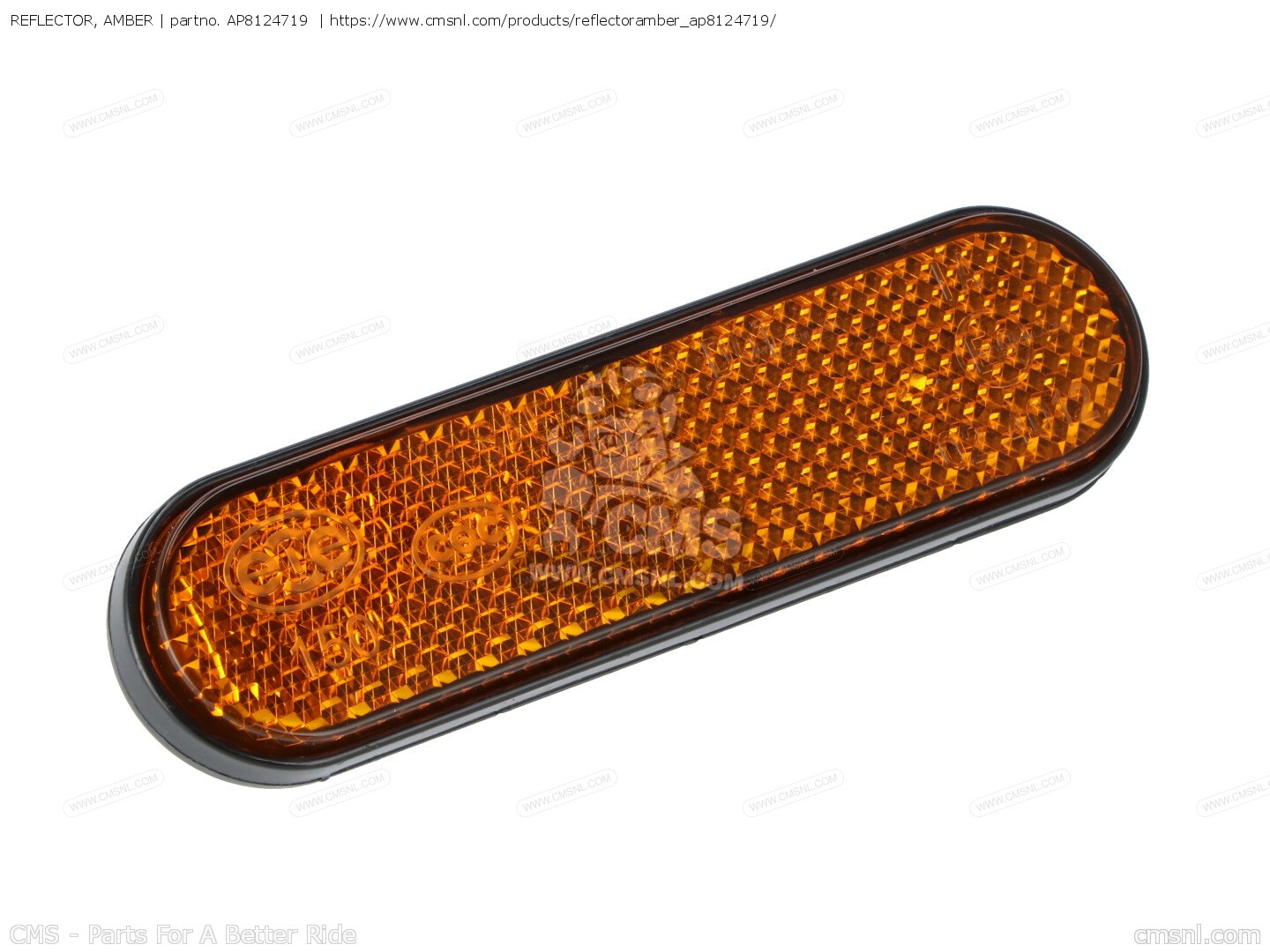 AP8124719: REFLECTOR, AMBER Piaggio Group - buy the AP8124719 at CMSNL