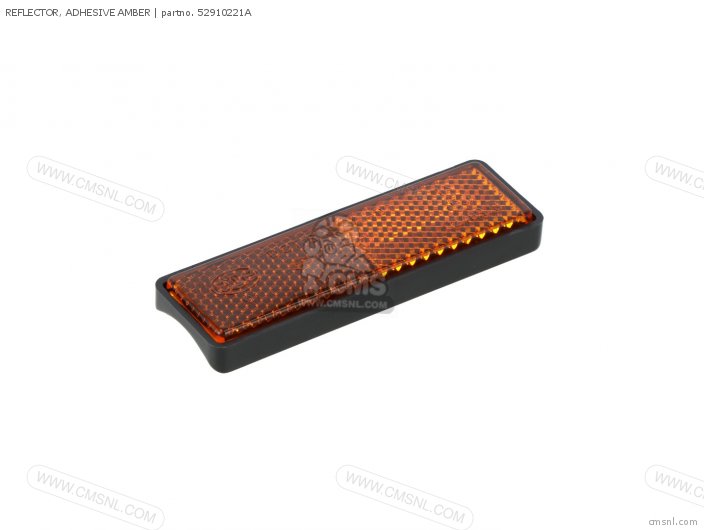 Ducati REFLECTOR, ADHESIVE AMBER 52910221A