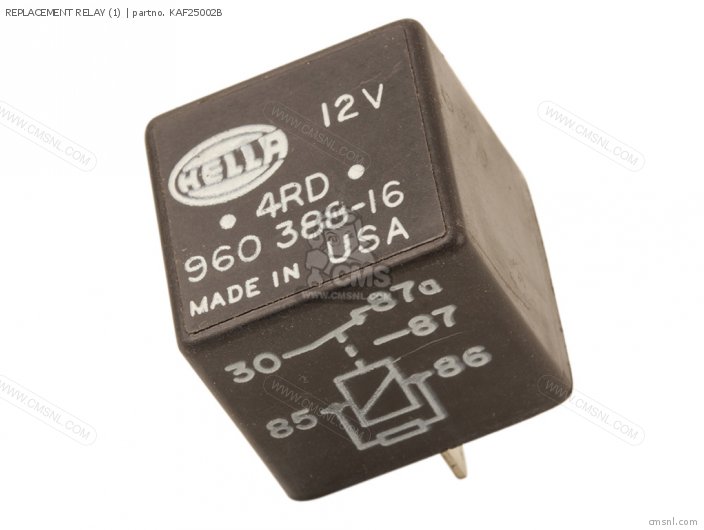 Kawasaki REPLACEMENT RELAY (1) KAF25002B