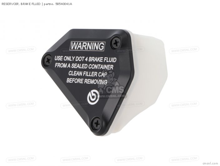 Ducati RESERVOIR, BRAKE FLUID 58540041A