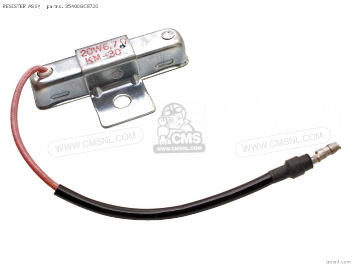 Honda RESISTER ASSY, 35400GC8720