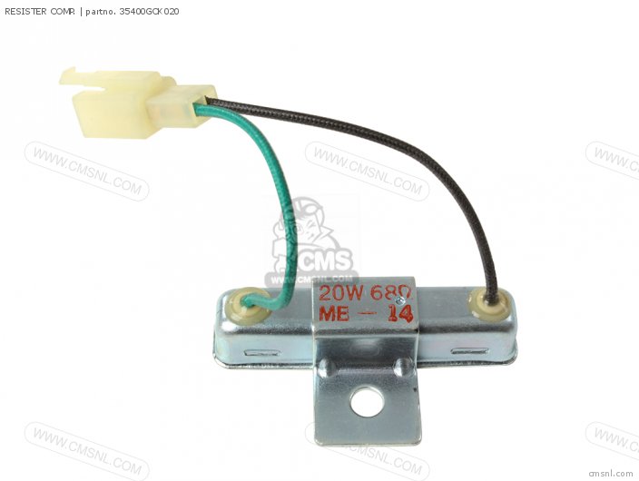 Honda RESISTER COMP. 35400GCK020