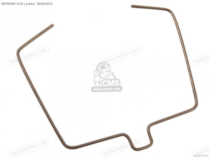 920814016 Retainer,clip Kawasaki buy the 920814016 at CMSNL
