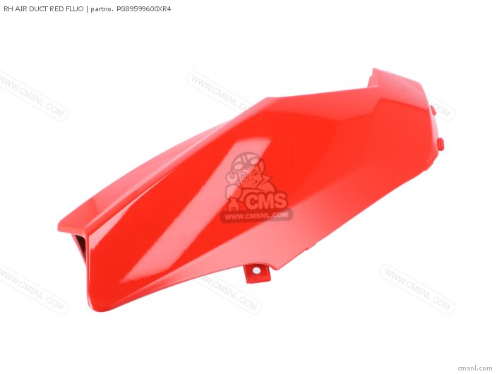 Piaggio Group RH AIR DUCT RED FLUO PG89599600XR4