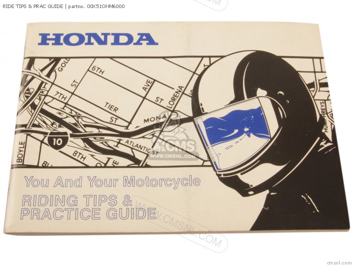 Honda RIDE TIPS & PRAC GUIDE 00X51ONM6000