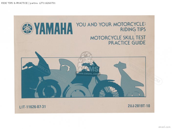 Yamaha RIDE TIPS & PRACTICE LIT116260731