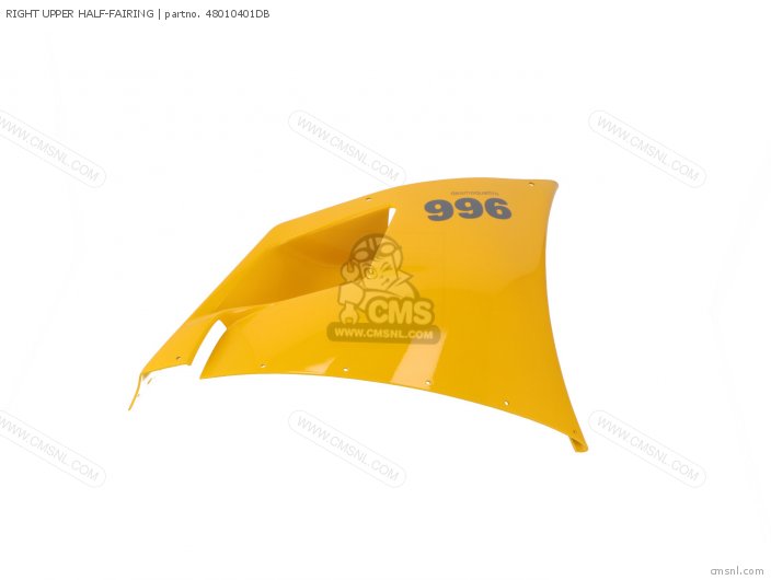 Ducati RIGHT UPPER HALF-FAIRING 48010401DB