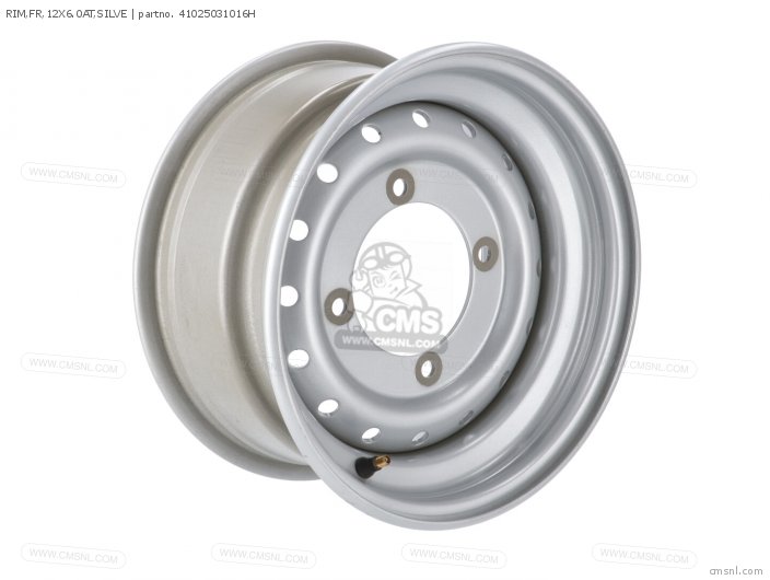 Kawasaki RIM,FR,12X6.0AT,SILVE 41025031016H