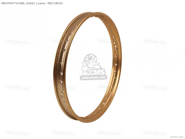 Suzuki RIM,FRONT WHEEL (GOLD) 5531105220