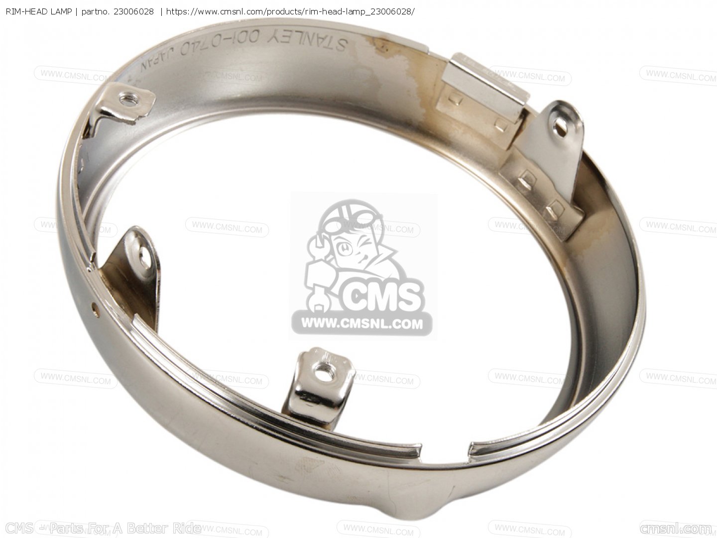 23006028: RIM-HEAD LAMP Kawasaki - buy the 23006-028 at CMSNL