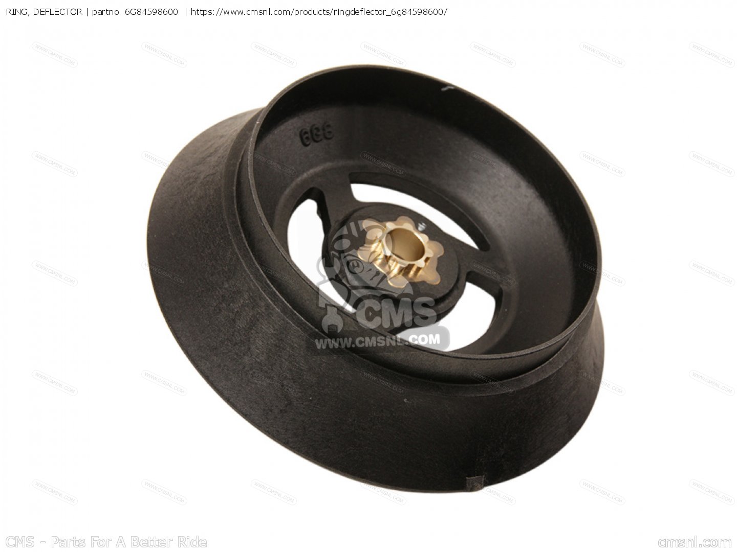 6G84598600: RING, DEFLECTOR Yamaha - buy the 6G8-45986-00-00 at CMSNL