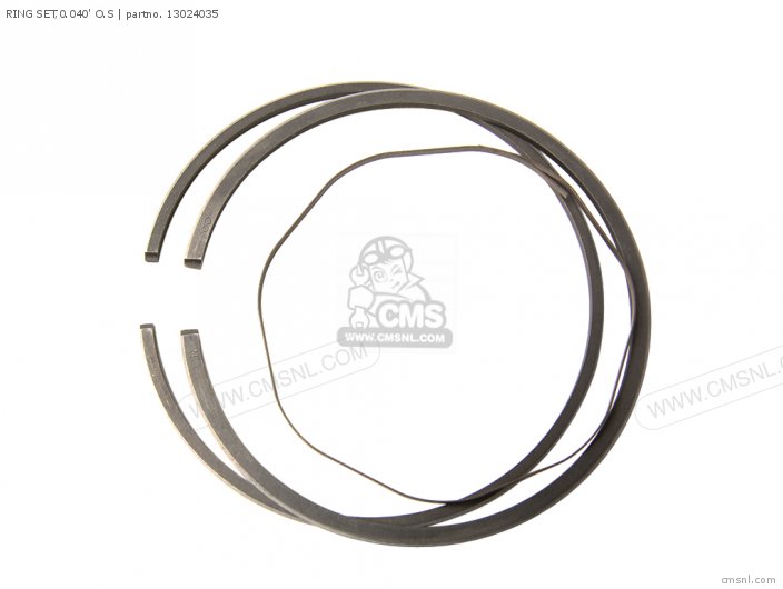 Kawasaki RING SET,0.040 O.S 13024035