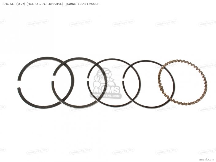 Honda RING SET (0.75) 13041149000P Honda RING SET (0.75) 13041149000P