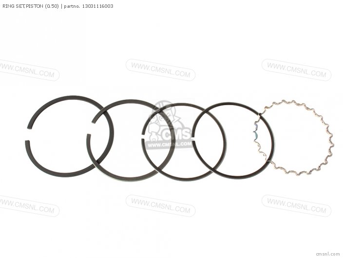Honda RING SET,PISTON (0.50) 13031116003 Honda RING SET,PISTON (0.50) 13031116003