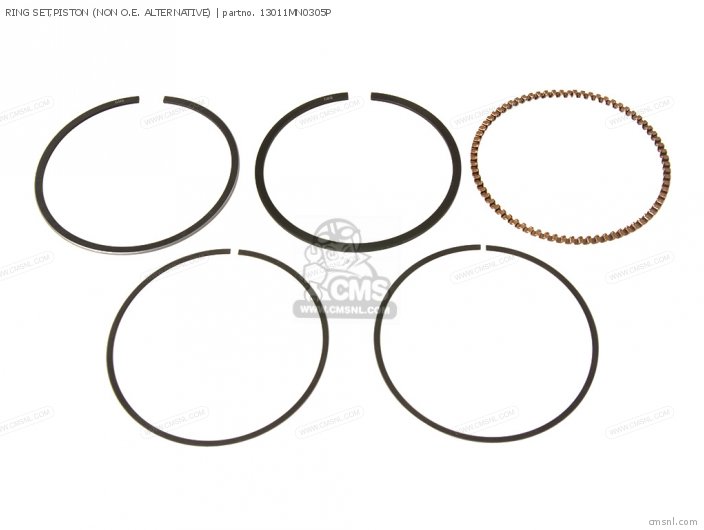 Honda RING SET,PISTON (NON O.E. ALTERNATIVE) 13011MN0305P Honda RING SET,PISTON (NON O.E. ALTERNATIVE) 13011MN0305P