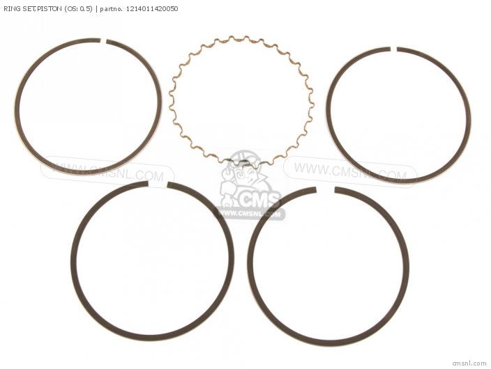 Suzuki RING SET,PISTON (OS:0.5) 1214011420050 Suzuki RING SET,PISTON (OS:0.5) 1214011420050