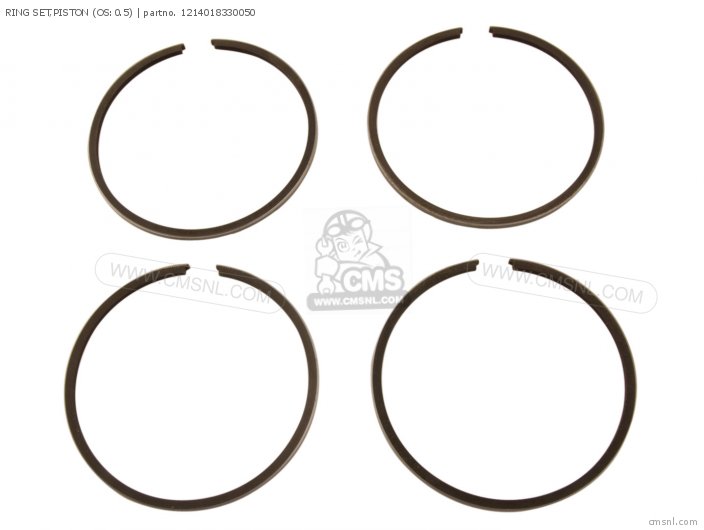 Suzuki RING SET,PISTON (OS:0.5) 1214018330050 Suzuki RING SET,PISTON (OS:0.5) 1214018330050