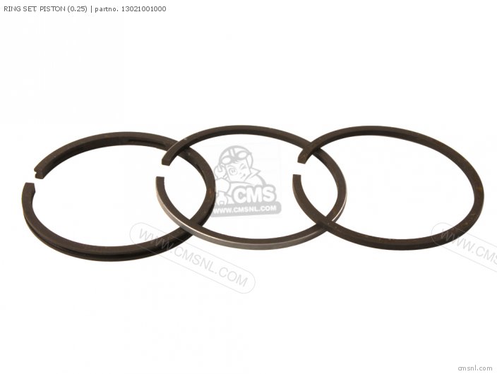Honda RING SET, PISTON (0.25) 13021001000 Honda RING SET, PISTON (0.25) 13021001000