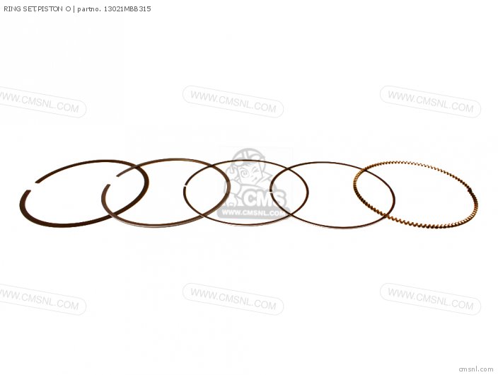 Ring Set Piston O For Xl1000v Varadero 01 1 France Cmf Order At Cmsnl