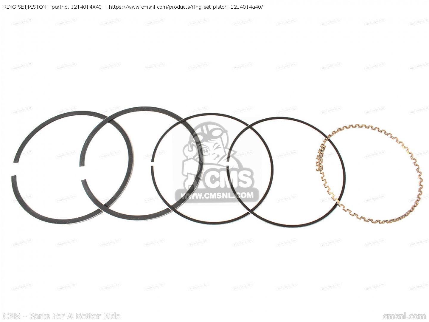 1214014A40 Ring Set,piston Suzuki buy the 1214014A40 at CMSNL