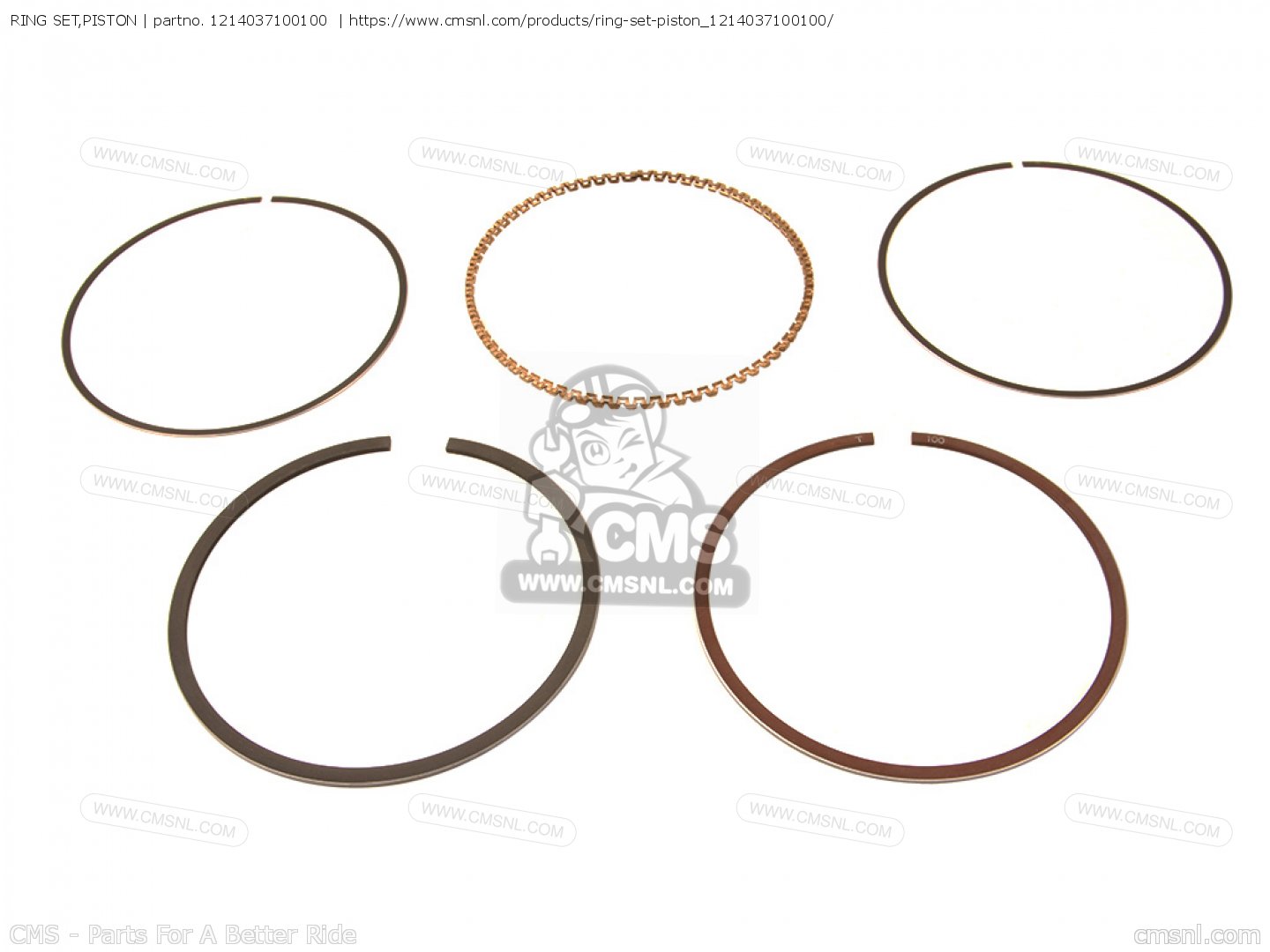 1214037100100 Ring Set,piston Suzuki buy the 1214037100100 at CMSNL