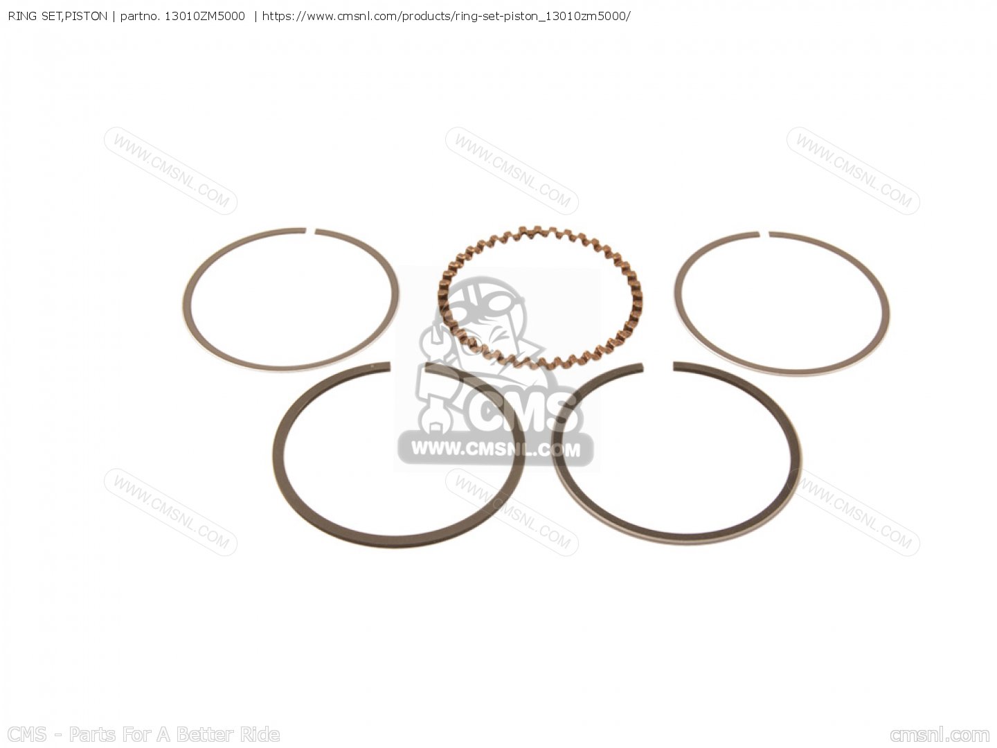 RING SET,PISTON for GX35T\SK\10Z3F601 order at CMSNL