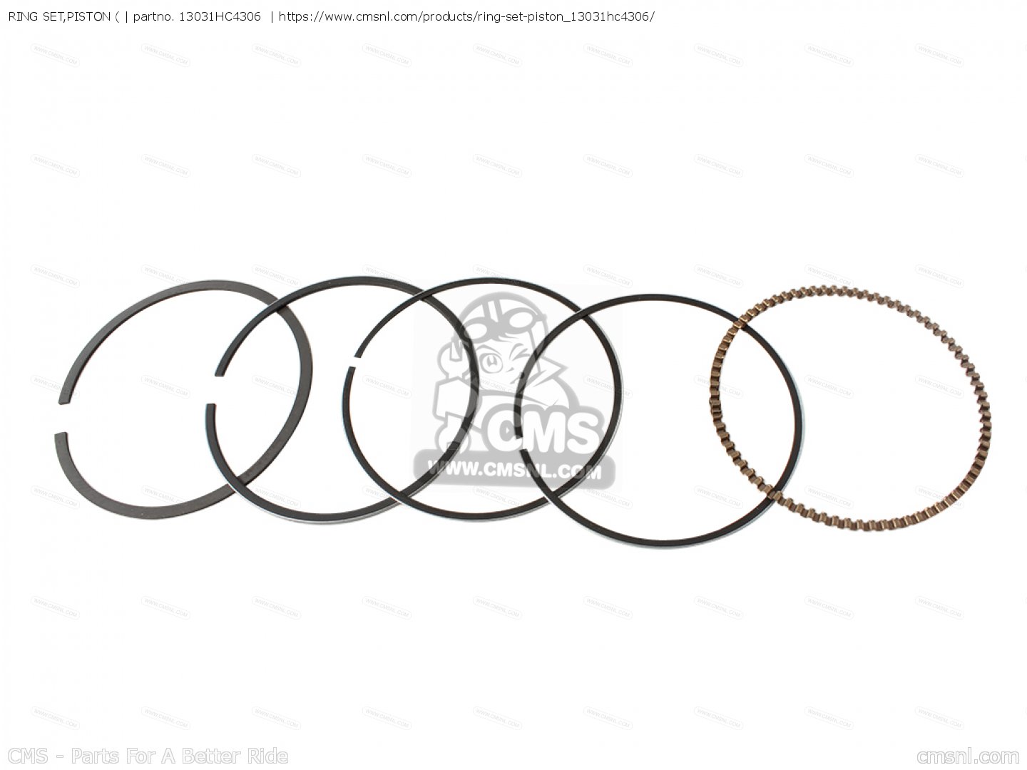 13031HC4306 Ring Set,piston ( Honda buy the 13031HC4306 at CMSNL