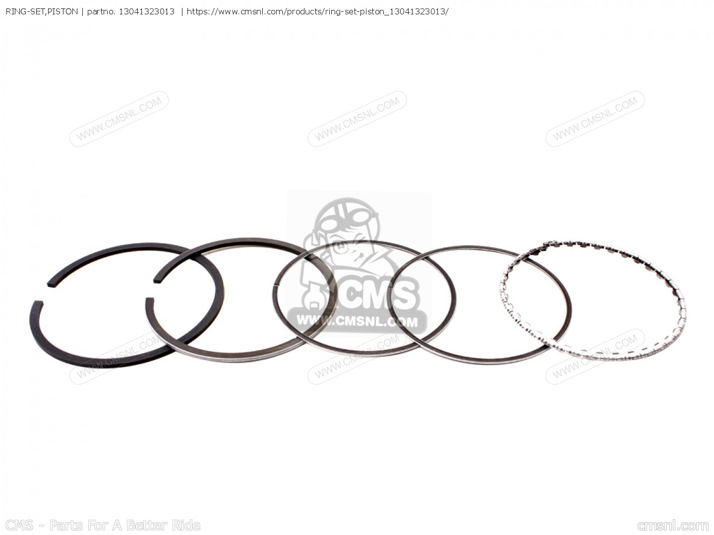13041323013 Ringset,piston Honda buy the 13041323013 at CMSNL