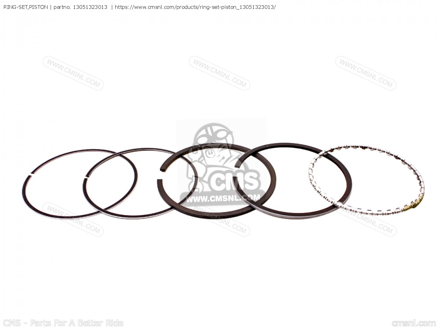 13051323013 Ringset,piston Honda buy the 13051323013 at CMSNL