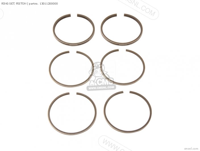 Honda RING SET, PISTON 13011200000 Honda RING SET, PISTON 13011200000