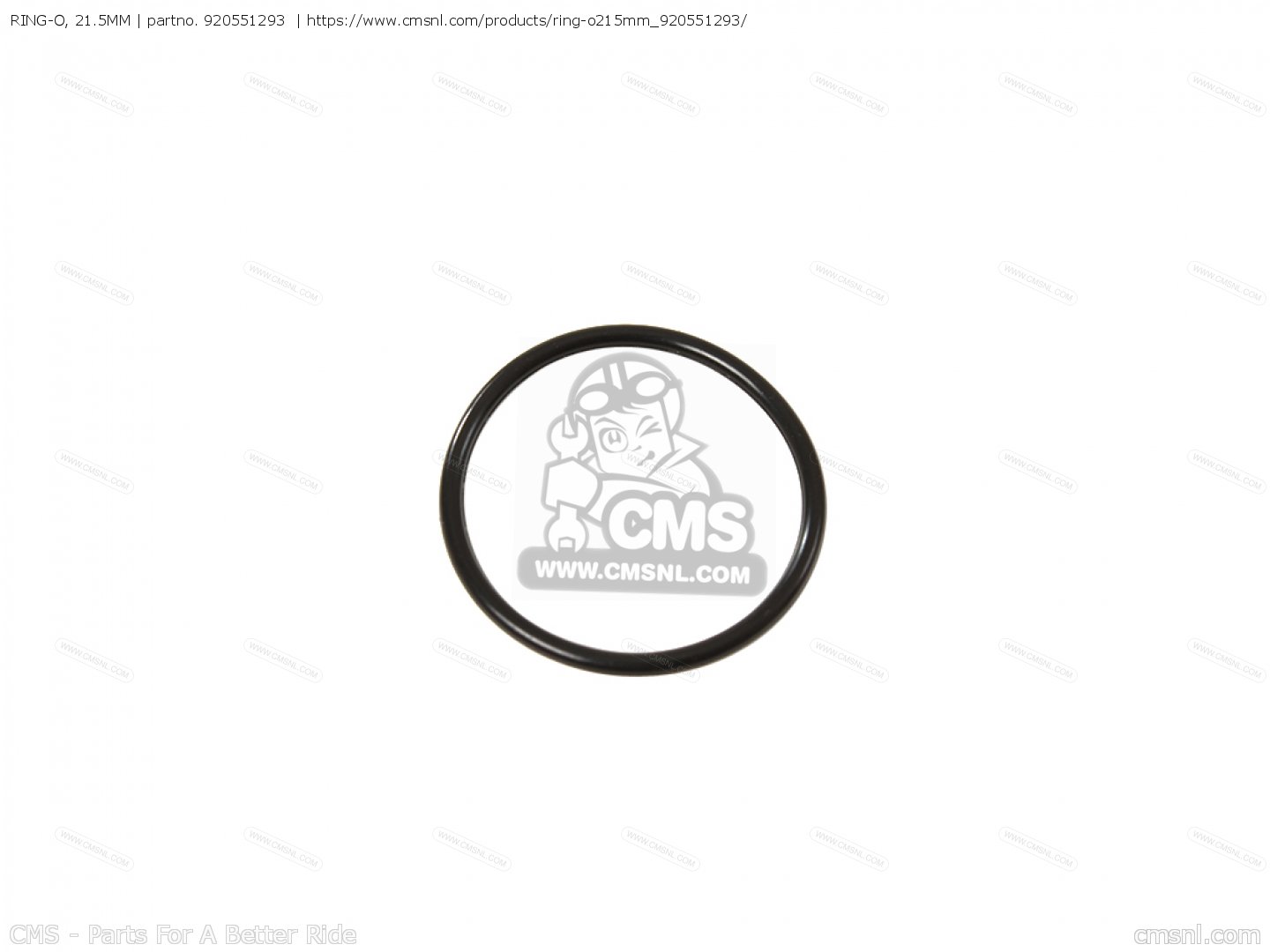 RING-O, 21.5MM for Kawasaki - order at CMSNL