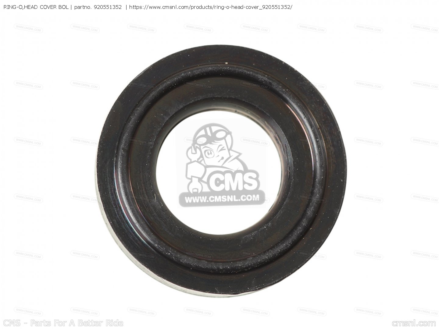 920551352: RING-O,HEAD COVER BOL Kawasaki - buy the 92055