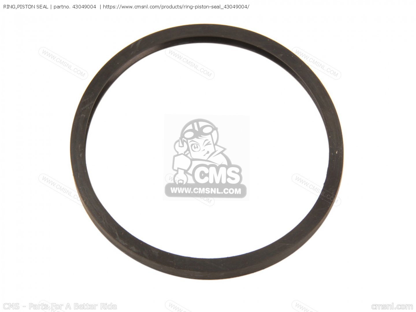 RING,PISTON SEAL for Kawasaki - order at CMSNL