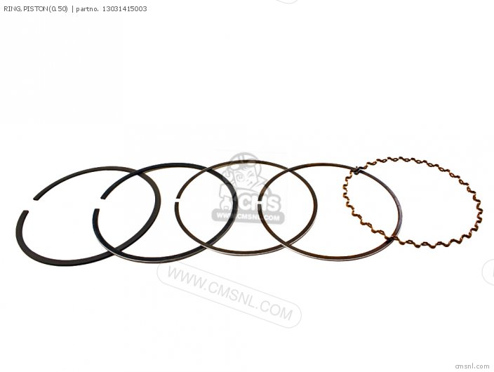 RING,PISTON(0.50) for CX500 1978 FRANCE order at CMSNL