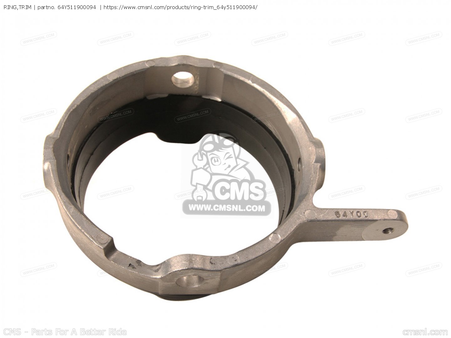 水上オートバイ用 YAMAHA 1200GP '98 OEM RING, TRIM Used (64Y-51190-00-94) [Y0388-11] YAMAHA OEM TRIM RING - 64Y-51190-00-94 | Partzilla.com