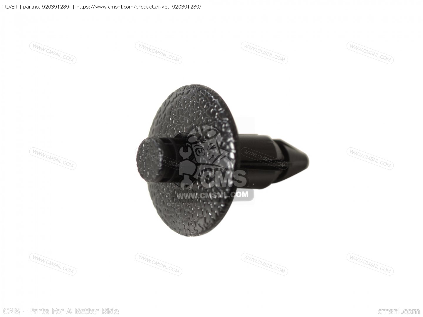 920391289 Rivet Kawasaki buy the 920391289 at CMSNL