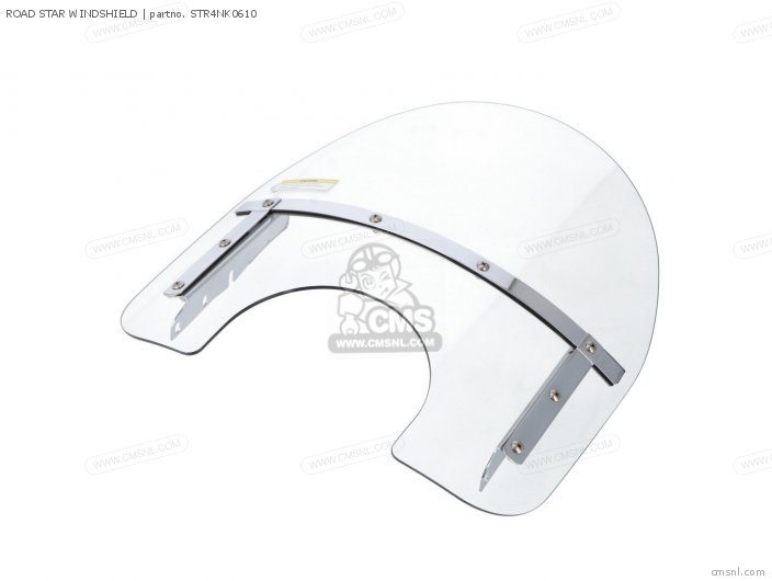yamaha road star windshield brackets