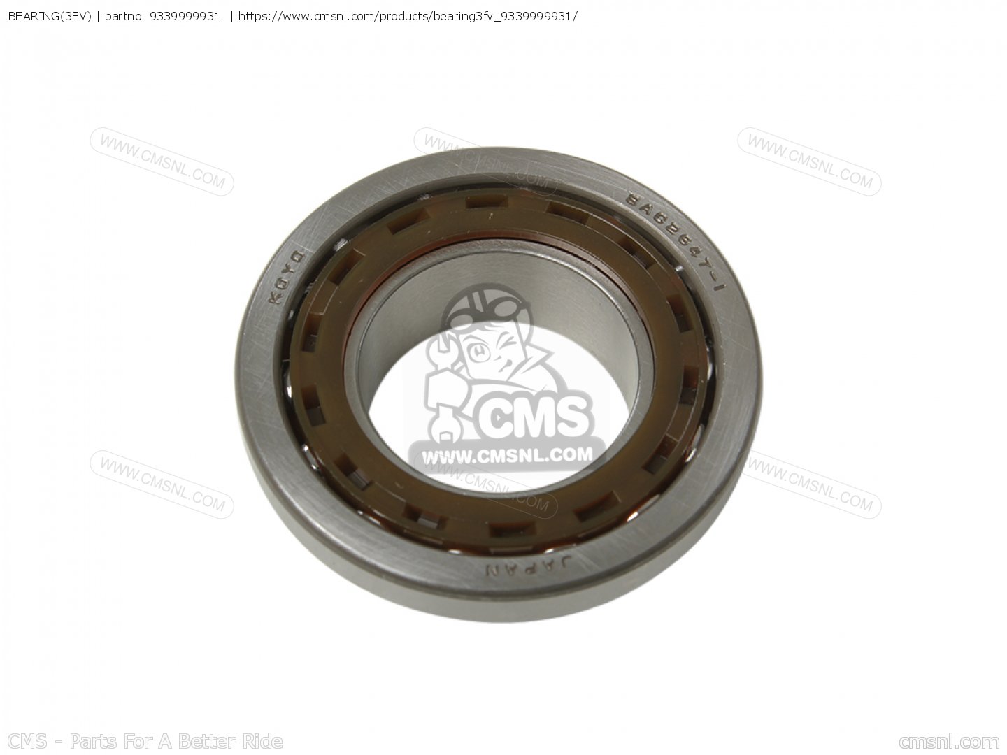 9339999931: Rodamiento 3FV Yamaha - compre el 93399-99931-00 en CMSNL