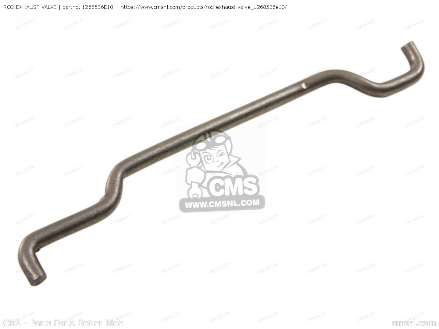 ROD,EXHAUST VALVE for RM125 2000 (Y) order at CMSNL