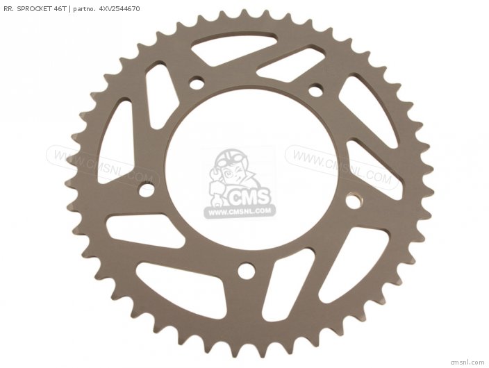 Yamaha RR. SPROCKET 46T 4XV2544670 Yamaha RR. SPROCKET 46T 4XV2544670