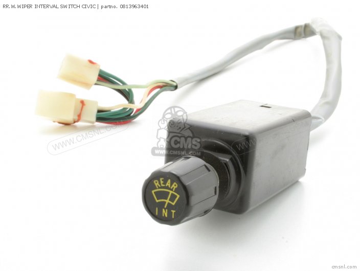 Honda RR.W.WIPER INTERVAL SWITCH CIVIC 0813963401