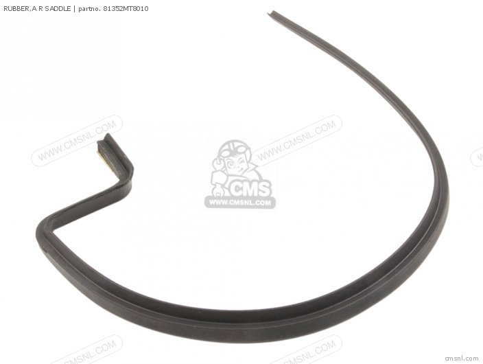 Honda RUBBER,A R SADDLE 81352MT8010 Honda RUBBER,A R SADDLE 81352MT8010