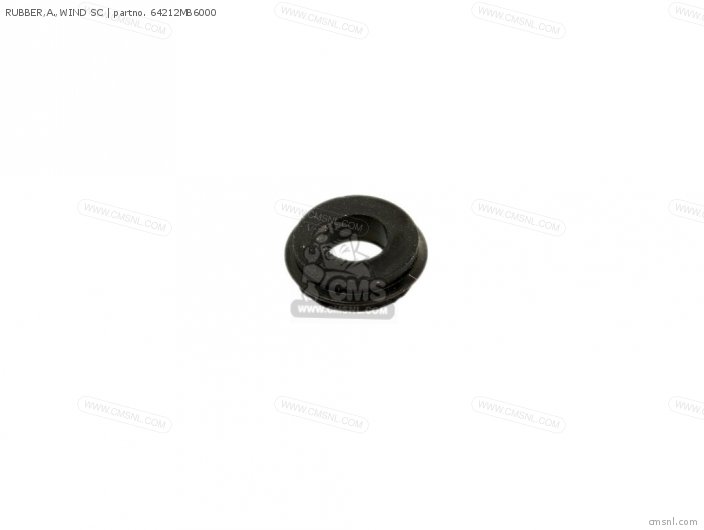 Honda RUBBER,A.,WIND SC 64212MB6000