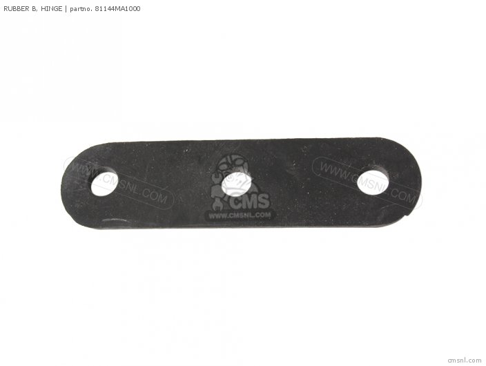 Honda RUBBER B, HINGE 81144MA1000