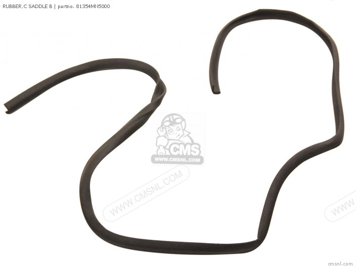 Honda RUBBER,C SADDLE B 81354MN5000