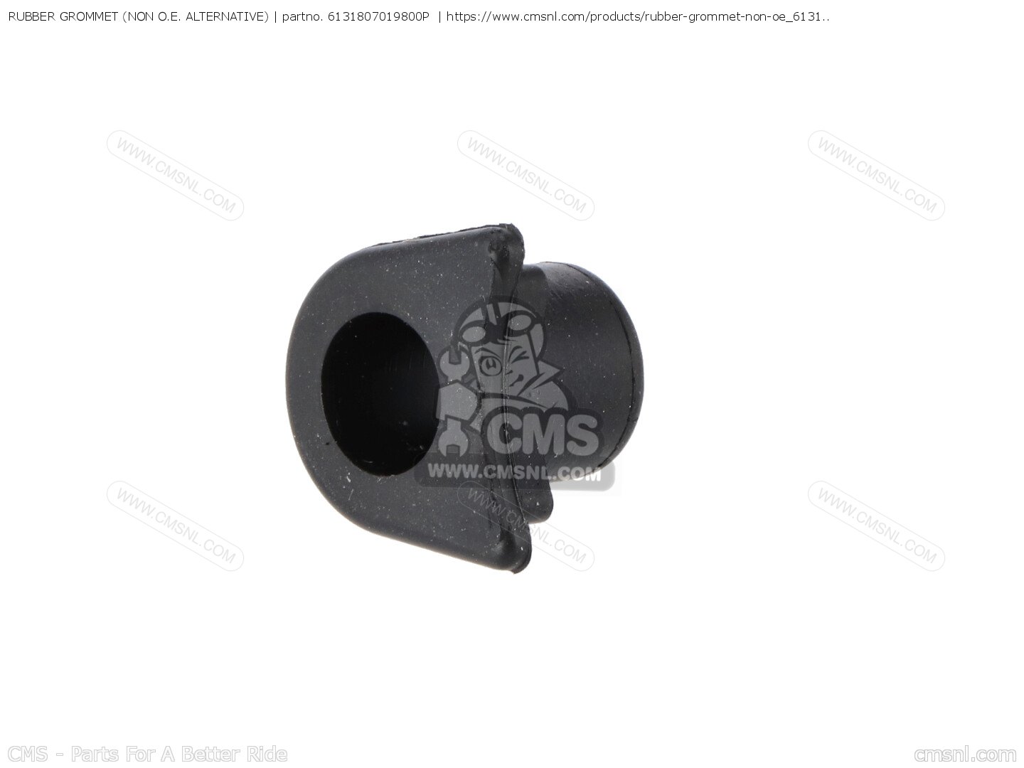 6131807019800P Rubber Grommet (non O.e. Alternative) Alternative Parts