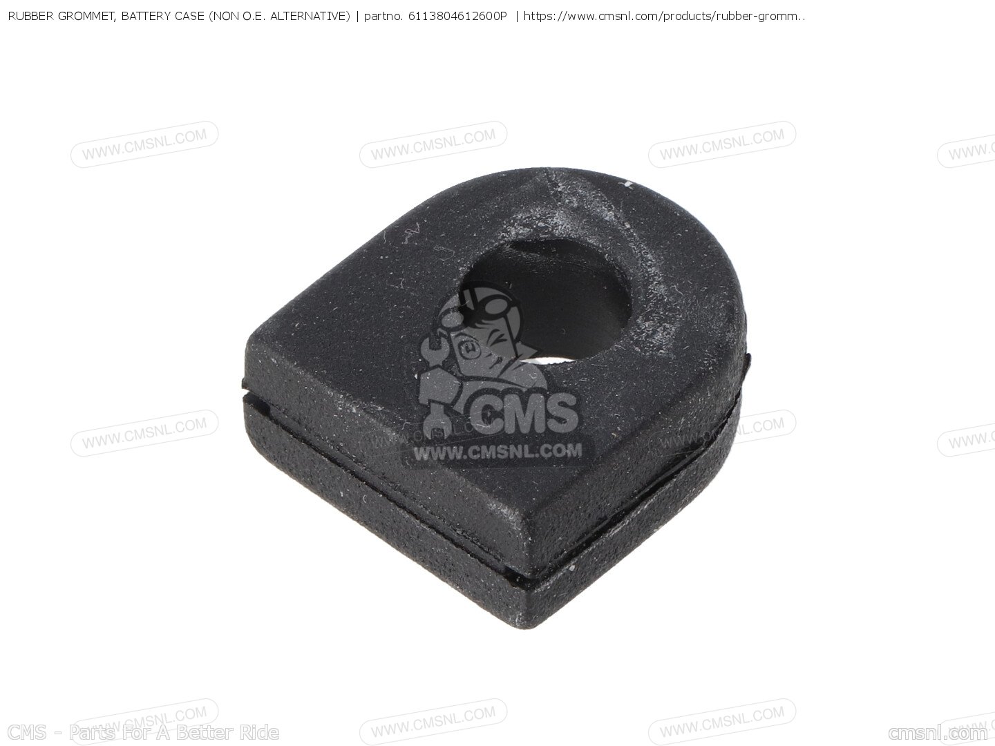 6113804612600P Rubber Grommet, Battery Case (non O.e. Alternative