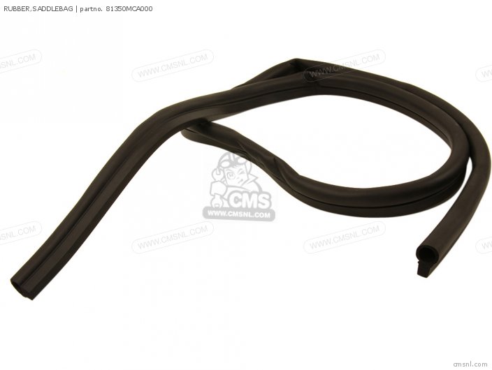 Honda RUBBER,SADDLEBAG 81350MCA000